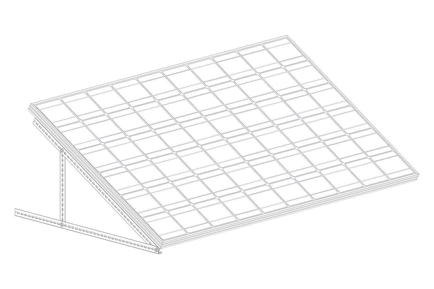 Zubehör | ALU Montageset & Verängerungskabel